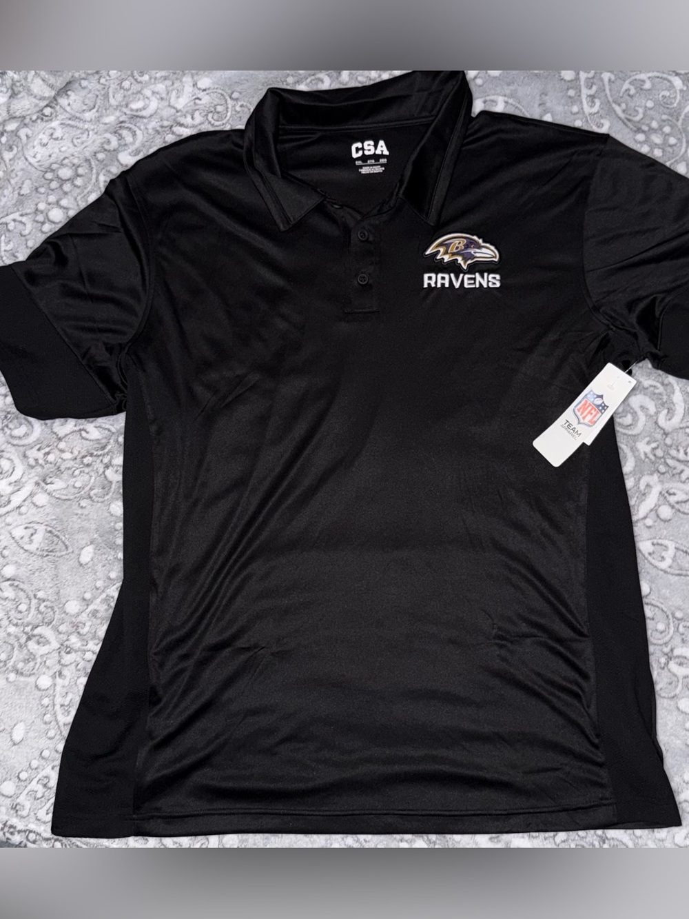 🏈 Baltimore Ravens CSA Performance Polo — Men’s 2XL or Medium — NWT